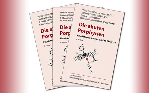 In der handlichen Informationsbroschüre für Ärzte finden sich alle wichtigen Informationen zur akuten Porphyrie.